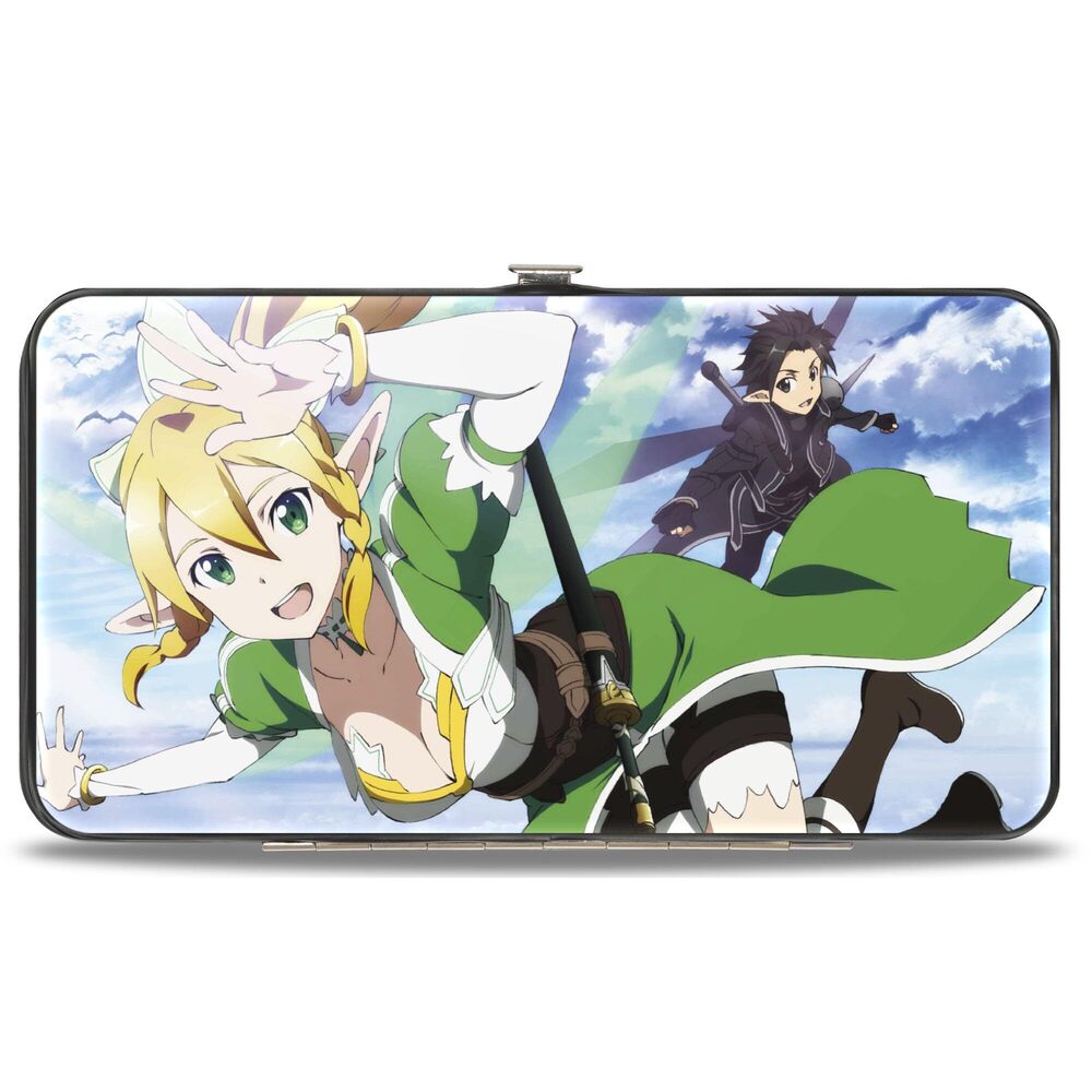 9517 Sword Art Online Wallet, Hinged, Sword Art Online Two Character Group